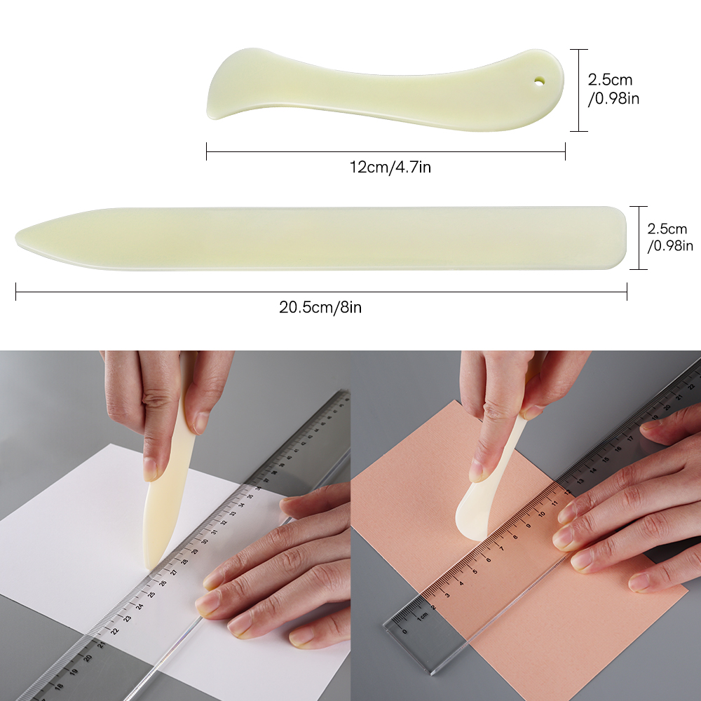 Bone Folder Tool - Gevrek Kıvrımlar Puanlama Kırma Kağıt El