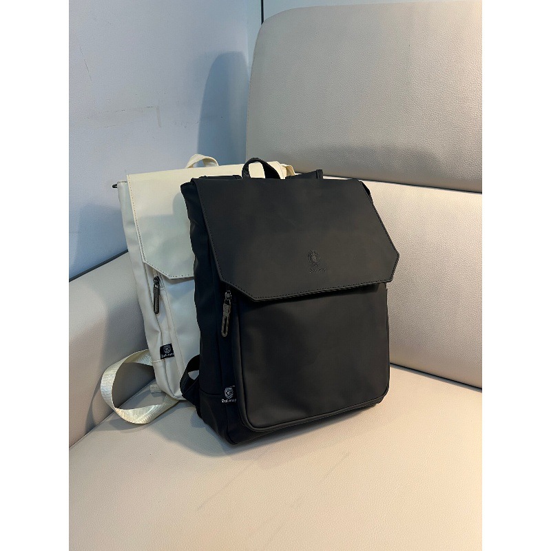 Yüksek Kaliteli, Kapaklı, PU D - Leather Work Rucksack Mens incelemesi ve fiyatı