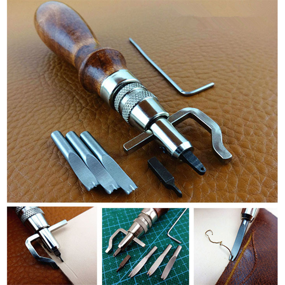 7 Parçalı El Sanatları Alet Se - Groover Stitching Tool incelemesi ve fiyatı