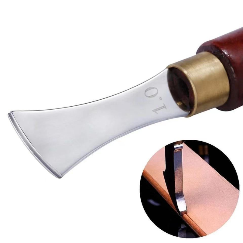 Kırmızı Ahşap Saplı Deri Kenar - Groover Stitching Tool incelemesi ve fiyatı