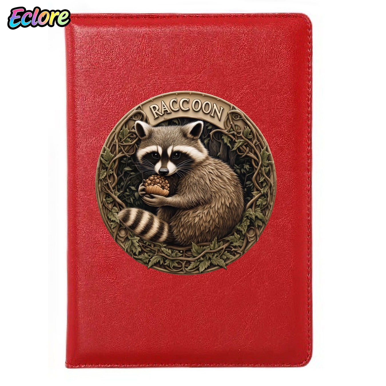 Rakun İllüstrasyonlu Vintage D - Leather Work Diary Covers incelemesi ve fiyatı